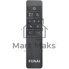 Кондиционер мобильный FUNAI CAMOMIRU MAC-CM46HPN04 15800 BTU, 46 м², 47/50 дБ, охлаждение, обогрев, осушение, белый