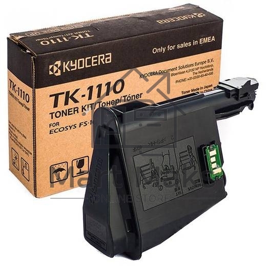 Картридж лазерный Kyocera TK-1110 (1T02M50NX0/1T02M50NX1) черный для FS-1040/FS-1060DN/FS-1020MFP/FS-1025MFP/FS-1120MFP/FS-1125MFP 2500 стр.