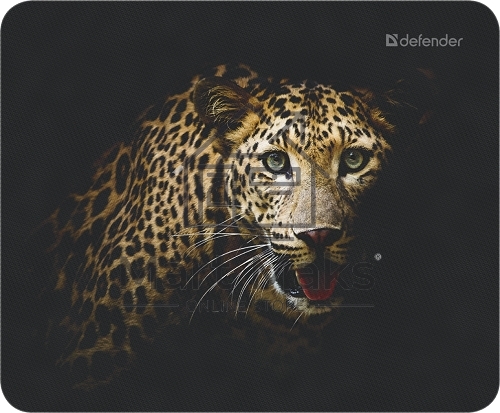 Коврик для мыши Defender Wild Animals и, 220x180x2 мм, 8 видов