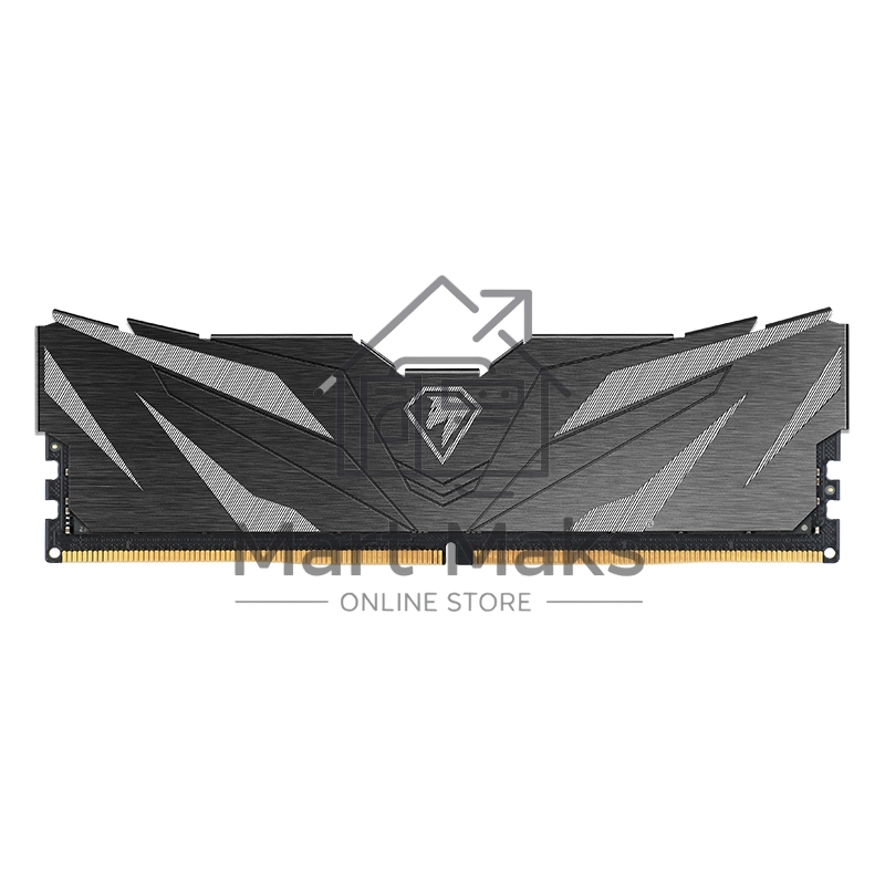 Оперативная память NETAC, DDR5, 16GB (1x16GB), 4800MHz, CL40, DIMM, с радиаторами, черный