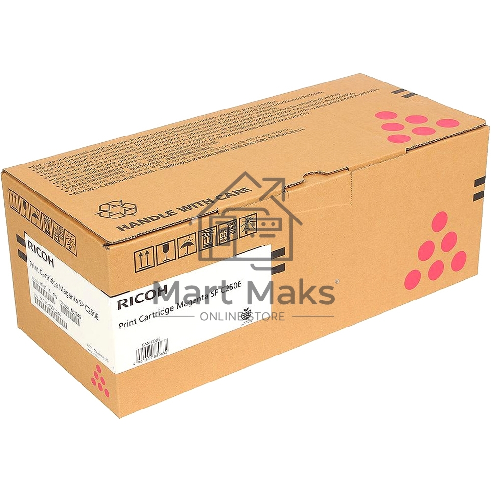 Картридж лазерный Ricoh тип SPC250E малиновый для SP C250DN/C250SF 1600 отп.