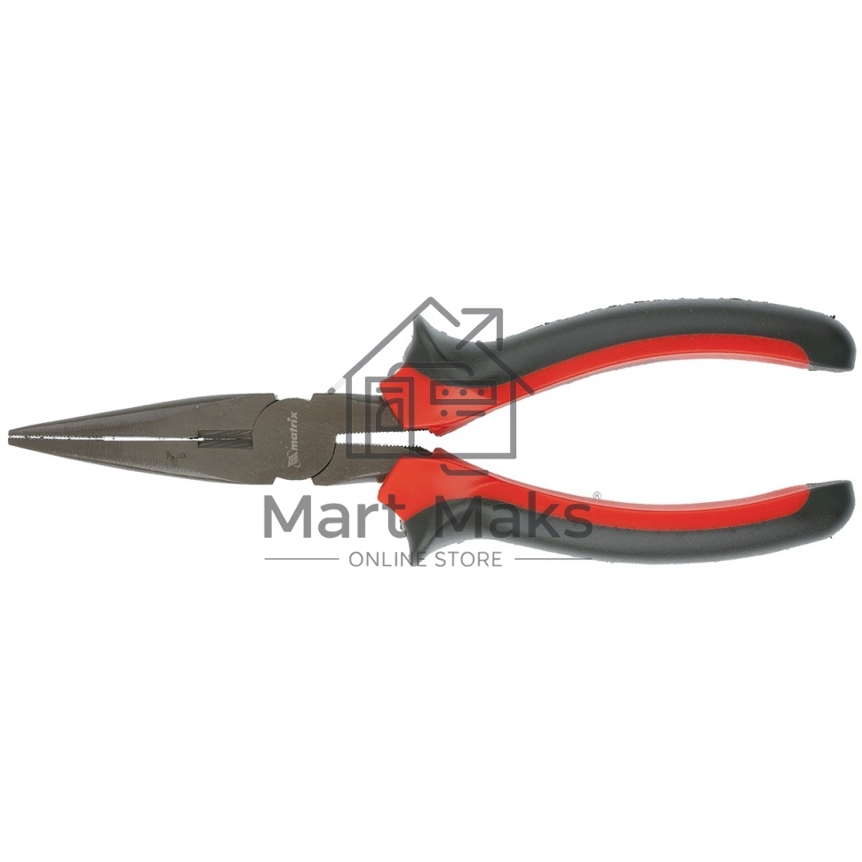 Утконосы MATRIX 17162 black nickel 200мм прямые двухкомпонентные рукоятки