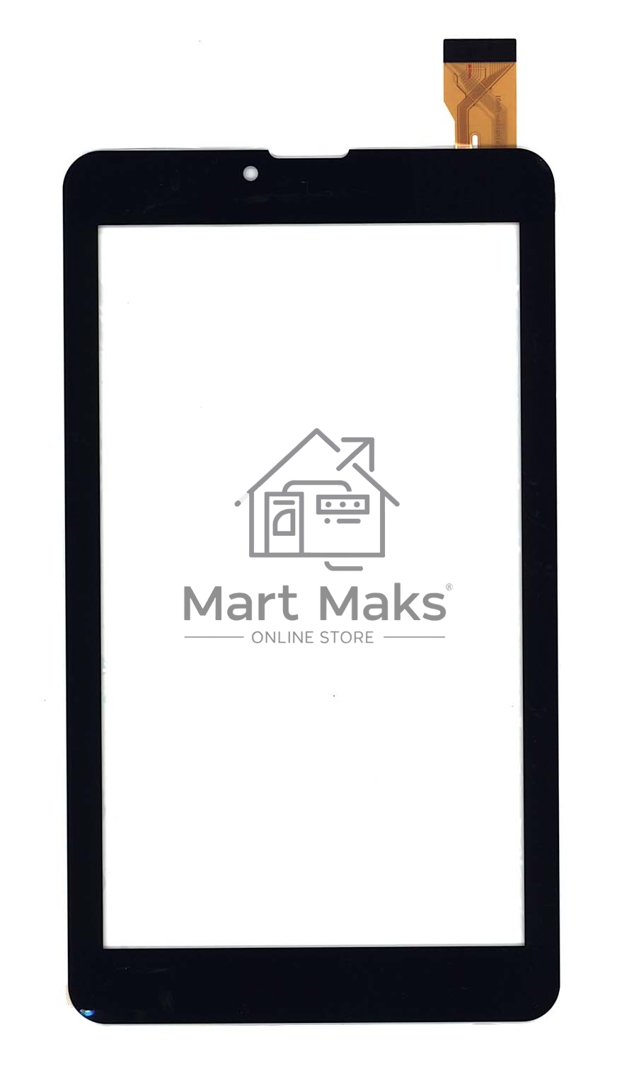 Сенсорное стекло (тачскрин) Kingvina PG601, черное