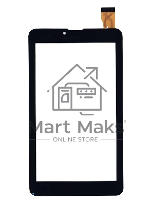 Сенсорное стекло (тачскрин) Kingvina PG601, черное