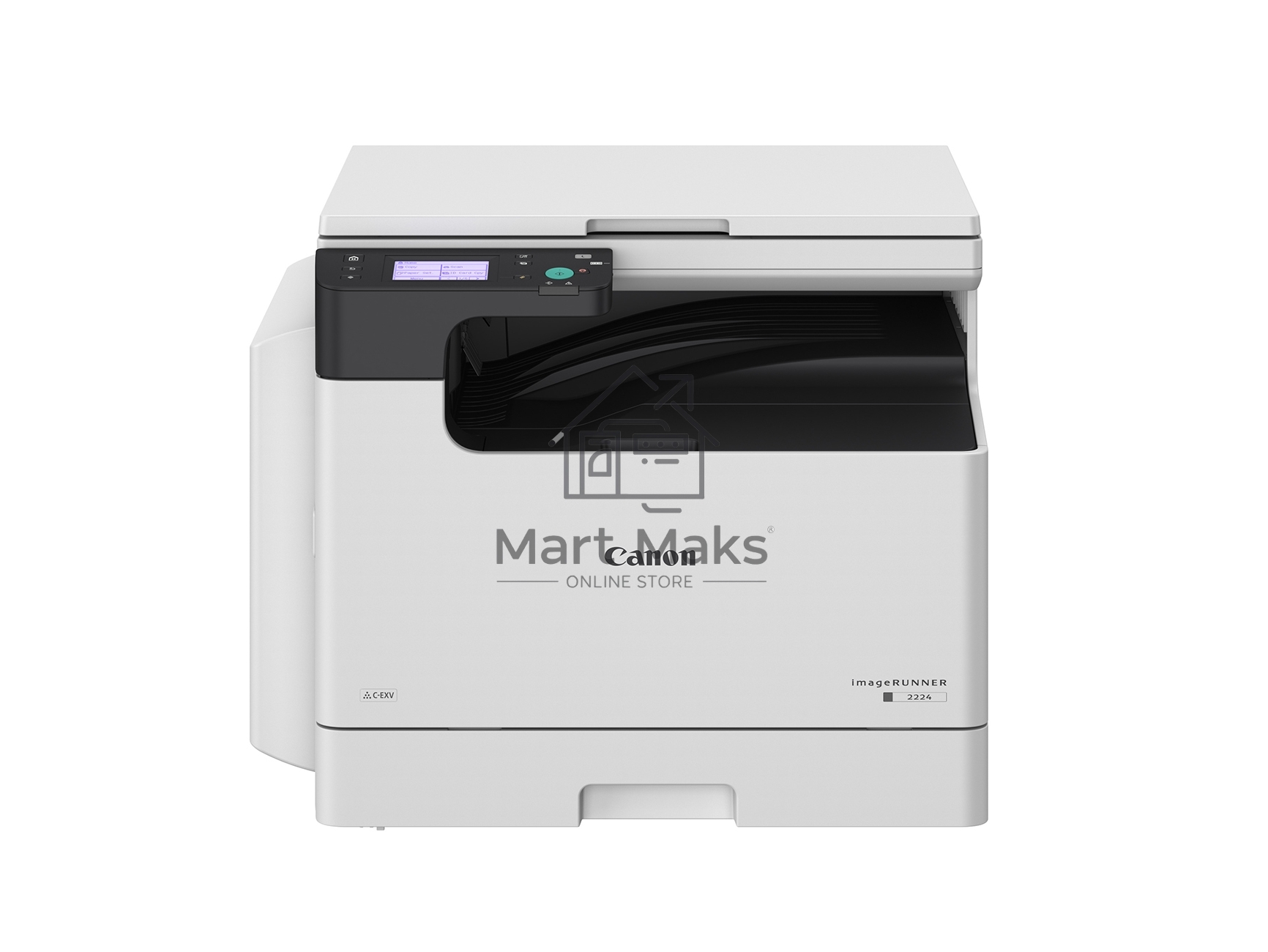 МФУ лазерный Canon imageRUNNER 2224 (5942C001), А3, ч/б, печ. 24 стр/мин. (А4) 12 стр/мин. (А3), 1200х1200 dpi (печать) 600х600 dpi (скан.), USB