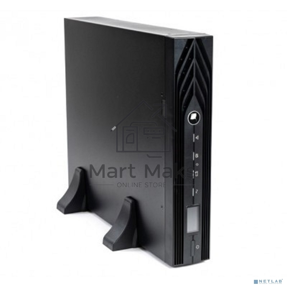Источник питания SKAT-UPS 2000 RACK+4x9Ah ИБП 1800 Вт, On-Line, синус, встроенные АКБ 4 шт. (9Ah)