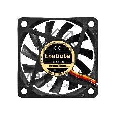 Вентилятор для корпуса ExeGate ExtraSilent ES06010B3P черный, 60 мм, 2000 об/мин, 16 дБ, 3 pin