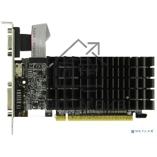 Видеокарта AFOX NVIDIA Geforce GT210, 1Gb DDR3, 64 bit, 1xDVI-I, 1xHDMI, 1xD-Sub (VGA) GPU 520 MHz