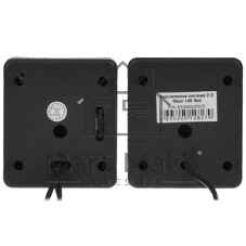 Акустическая система 2.0 ExeGate EX289920RUS Disco 140 Red (питание USB, 2х3Вт (6Вт RMS), 100-20000Гц, красный)