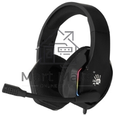 Гарнитура Bloody G260P чёрный, проводная, подсветка