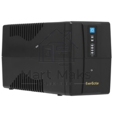 Источник бесперебойного питания ExeGate EX292764RUS SpecialPro UNB-600.LED.AVR.2SH.RJ.USB 600VA/360W, LED, AVR, 2*Schuko, RJ45/11, USB, черный