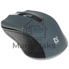 Мышь беспроводная Defender Accura MM-935 серый, 1600 dpi, радиоканал, USB, кнопки - 4