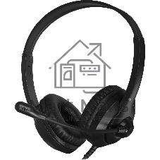 Гарнитура A4Tech Fstyler FH100U чёрный, проводная