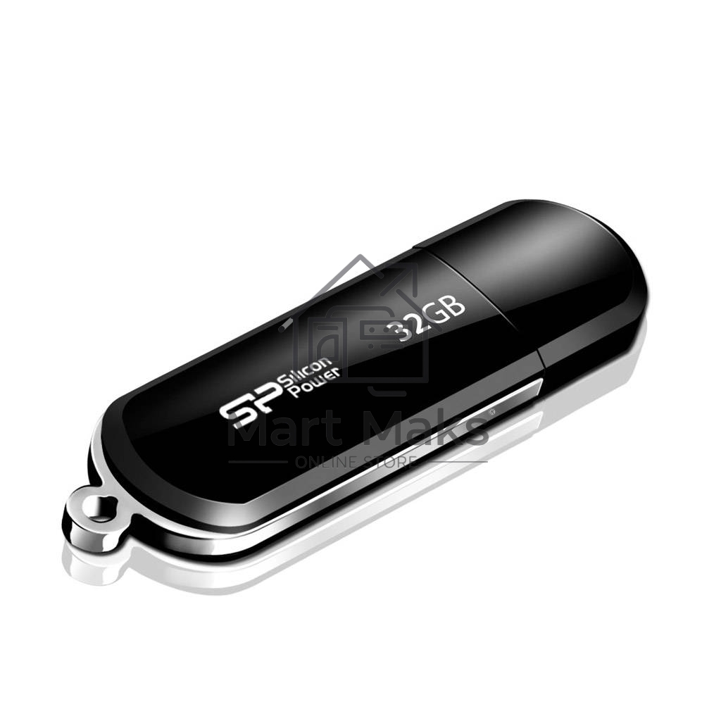 Флешка USB R/W Silicon Power R/W 64Gb LuxMini 322 SP064GBUF2322V1K USB2.0 черный
