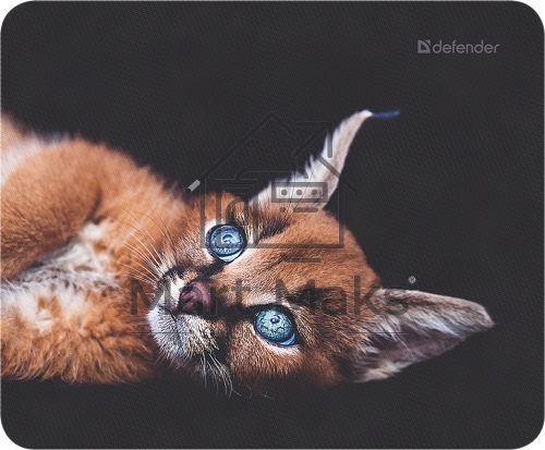 Коврик для мыши Defender Wild Animals и, 220x180x2 мм, 8 видов