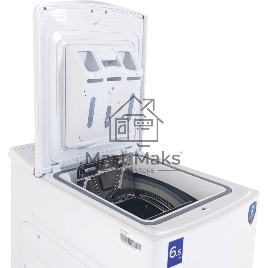 Стиральная машина Midea MFE11W65/W-C белая, загрузка вертикальная 6.5кг, 1600 об/мин., класс: A+++