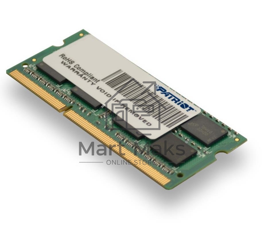 Оперативная память Patriot, DDR3, 4GB (1x4 GB), 1600 MHz, CL11, SO-DIMM