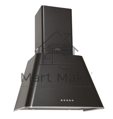 Вытяжка каминная Elikor Гамма 60П-650-Э3Д антрацит/серебристый, 60 см, 650 куб. м/ч, 56 дБ