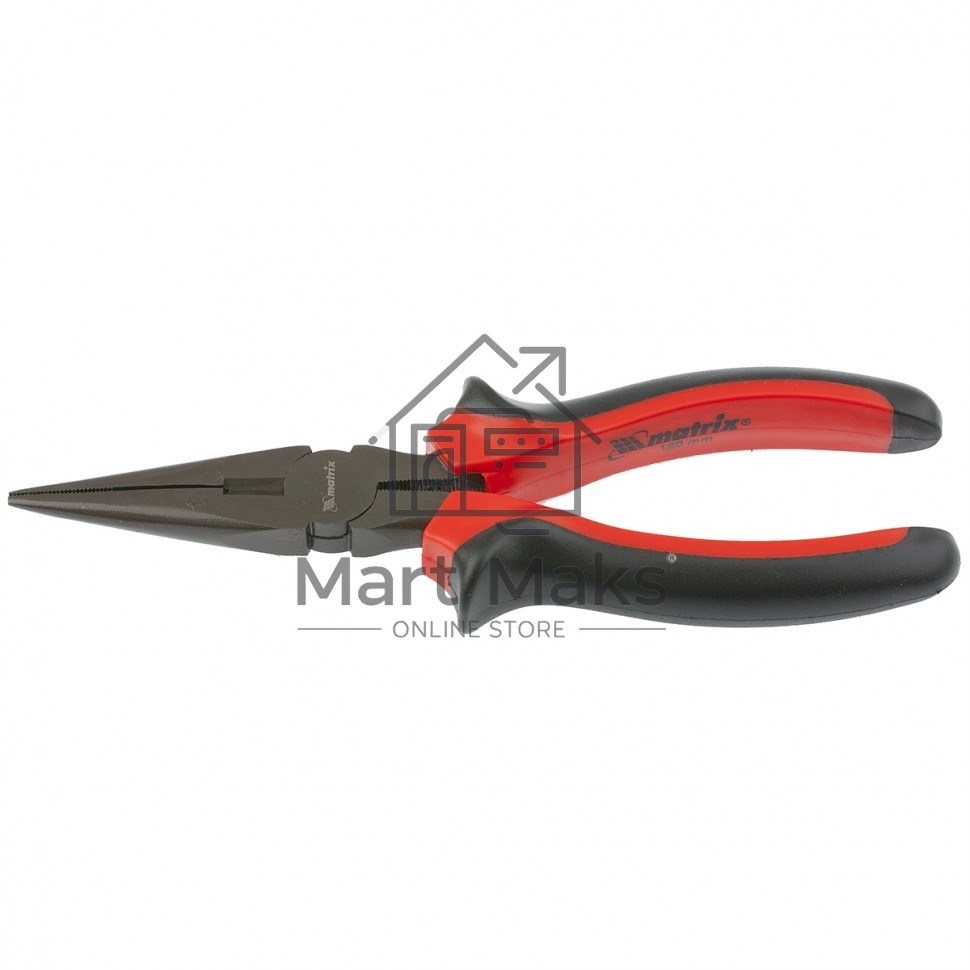 Утконосы MATRIX 17162 black nickel 200мм прямые двухкомпонентные рукоятки