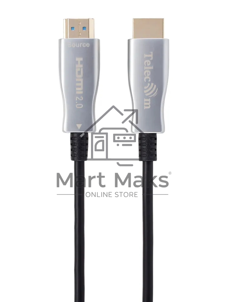 Кабель активный оптический кабель HDMI 19M/M,ver. 2.0, 4K@60 Hz 5m Telecom <TCG2020-5M>