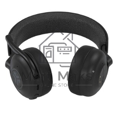 Гарнитура JLab Epic Work ANC Wireless Duo with Stand чёрный, беспроводная, Bluetooth/радиоканал/USB-C, ANC (шумоподавление), до 9 м, в комплекте подставка