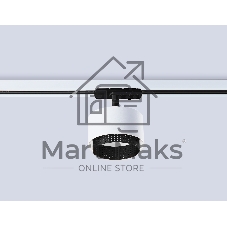 Трековый однофазный светильник Ambrella light GL5379 WH/BK белый/черный GX53 max 12W D95*130