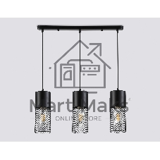 Светильник Ambrella light TR8501/3 BK черный E27/3 max 60W 550*100*1000