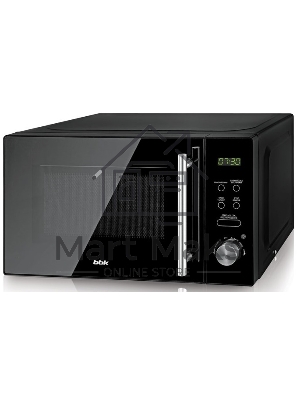 Микроволновая печь BBK 20MWS-722T/B-M/RU черный, 20 л, 700 Вт, переключатели - тактовый/сенсор