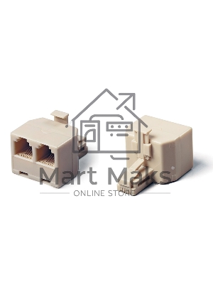 Разветвитель US-12 RJ45 8P8C (джек) -> 2x8P8C (розетки)