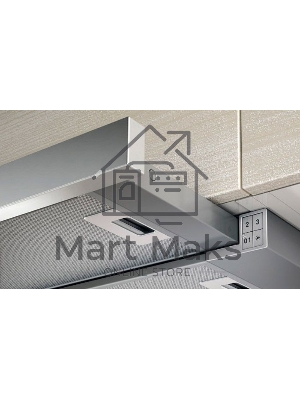 Вытяжка встраиваемая Jet Air Aurora LX/GRX/F/90 серебристый управление: кнопочное (1 мотор)