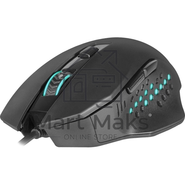 Мышь проводная REDRAGON Gainer черный, 3200 dpi, USB, кнопки - 6