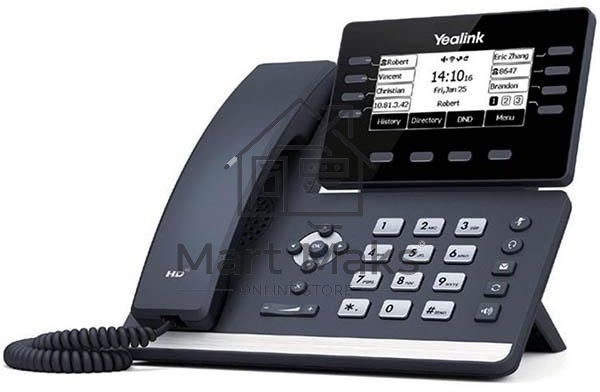 Телефон IP YEALINK SIP-T53, 12 аккаунтов, USB, GigE, без БП, шт