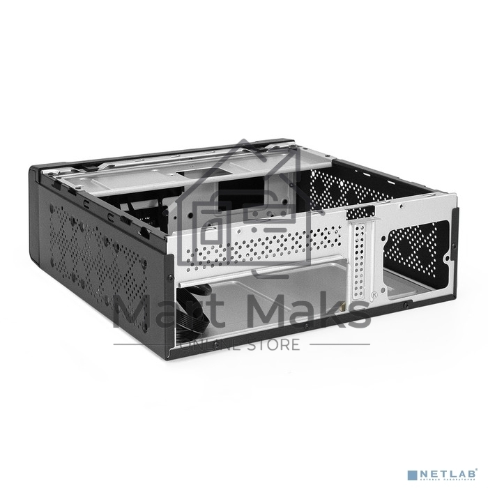 Компьютерный корпус Desktop ExeGate EX294018RUS FL-102 (mini-ITX, без БП, 2*USB+1*USB3.0, аудио, черный)