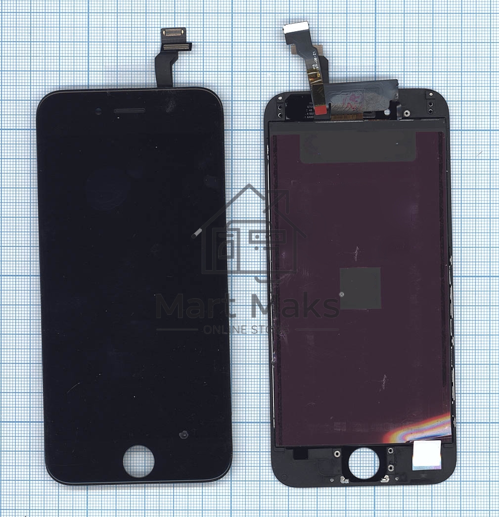 Дисплей для iPhone 6 в сборе с тачскрином (Tianma), черный