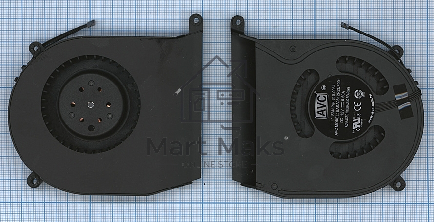 Вентилятор (кулер) для ноутбука Apple Mac Mini A1347