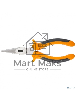 Длинногубцы, Comfort, 160 мм, прямые шлифованные, двухкомпонентные рукоятки Sparta