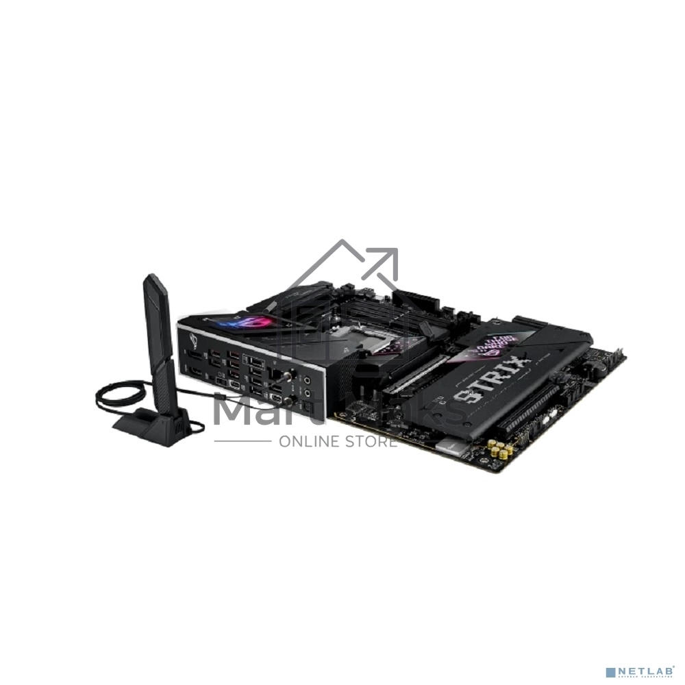 Материнская плата ASUS ROG STRIX B850-E GAMING WIFI, AM5, AMD B850, 4xDDR5, 4xSATA, 5xM.2, 1xPCI-E 5.0 x16, 1xPCI-E 4.0 x16, 1xRealtek 5Gb Ethernet, 1xUSB-C 4, 1xUSB-C 20Gbps, 6xUSB-A 10Gbps, 4xUSB-A 2.0, 3x3.5 мм, 7.1, ATX