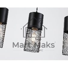 Светильник Ambrella light TR8501/3 BK черный E27/3 max 60W 550*100*1000