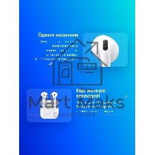 Гарнитура вкладыши Apple A3055 A3056 A3059 AirPods 4 ANC белый