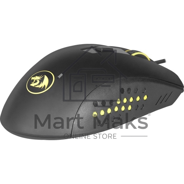Мышь проводная REDRAGON Gainer черный, 3200 dpi, USB, кнопки - 6