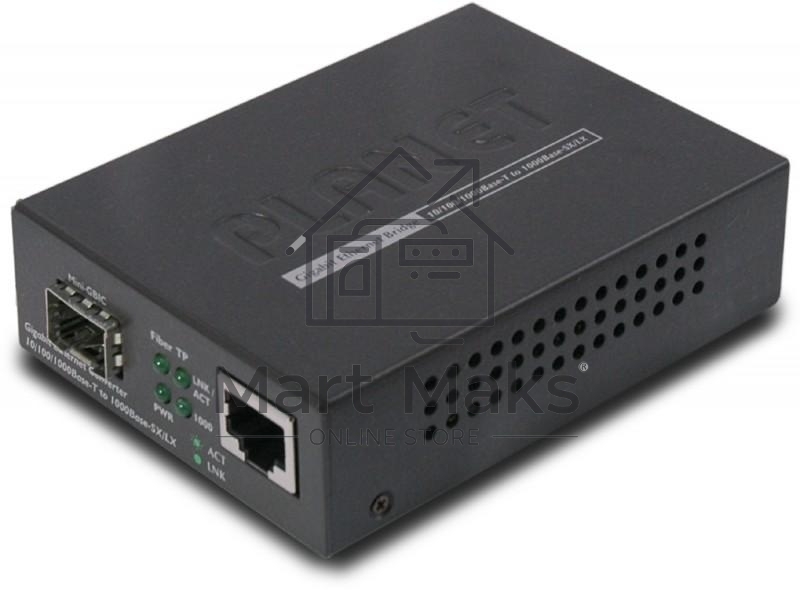 GST-806B15 медиа конвертер 10/100/1000Base-T to WDM  Bi-directional Smart Fiber Converter - 1550nm - 15KM