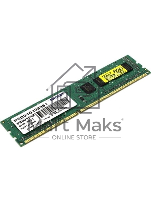 Оперативная память Patriot, DDR3, 4Gb (1x4 Gb), 1333 MHz, CL9, DIMM
