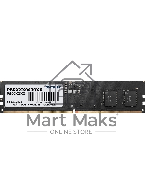 Оперативная память Patriot Signature, DDR5, 32Gb (2x16 GB), 5600 MHz, CL46, DIMM