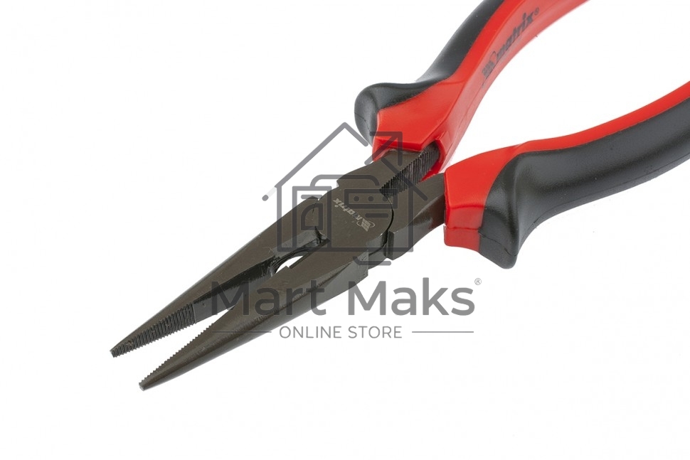 Утконосы MATRIX 17162 black nickel 200мм прямые двухкомпонентные рукоятки