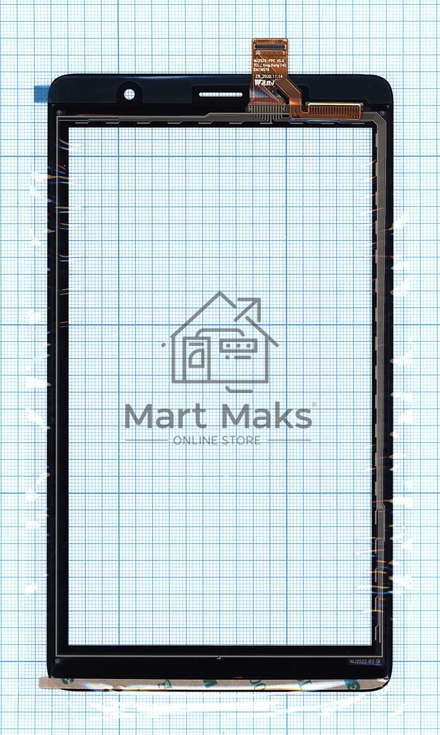 Сенсорное стекло (тачскрин) для Alcatel 9013x черное