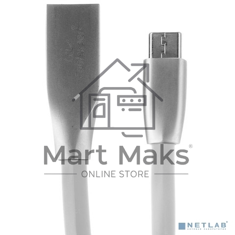 Кабель USB 2.0 Cablexpert CC-G-mUSB01W-1.8M, AM/microB, серия Gold, длина 1.8м, белый, блистер