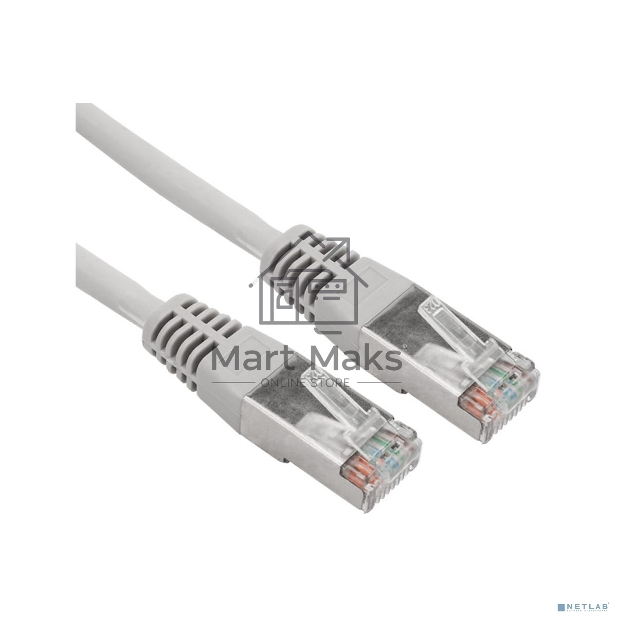 Пaтч-корд U/UTP Rexant, категория 5e, RJ45-RJ45, неэкранированный, LSZH серый, 0,5м