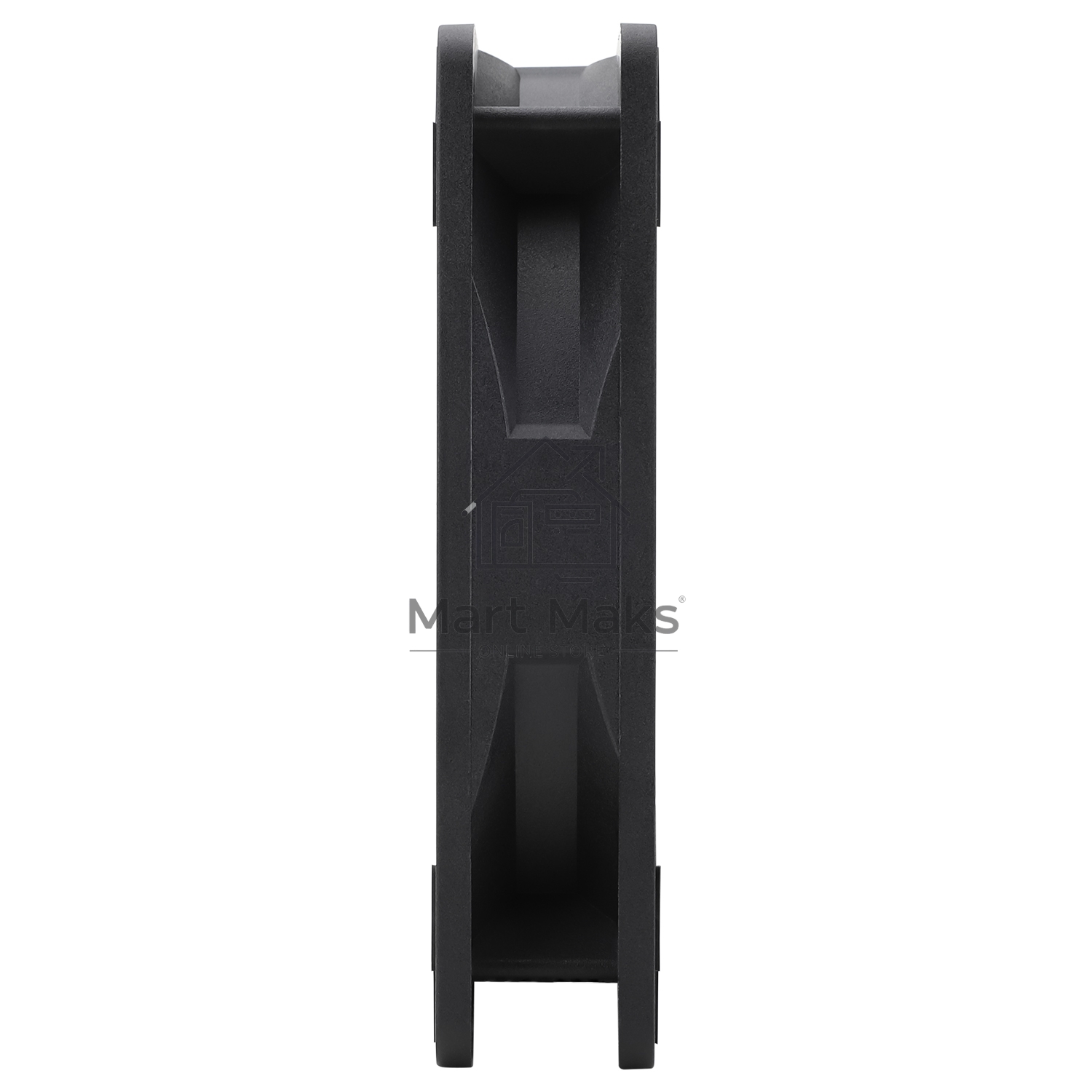 Кулер для корпуса Thermaltight TL-C12C-S (120x120x25mm, 4-pin PWM, ARGB, 66.17CFM, 25.6dBA, 1550RPM, Black)