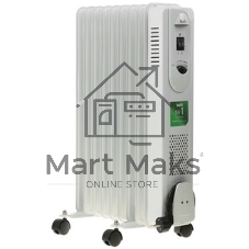 Обогреватель масляный Ballu Comfort BOH/CM-09WDN (9 секций) белый, 2000 Вт, 25 м2, термостат