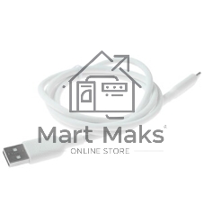 Кабель QUMO, MFI С48, USB-A на Apple 8 pin, силиконовый, 1м, 2,4A, 5V, 12W (белый)